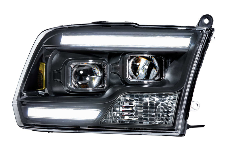 XB Hybrid LED Headlights: Dodge Ram (09-18) (Pair / ASM)