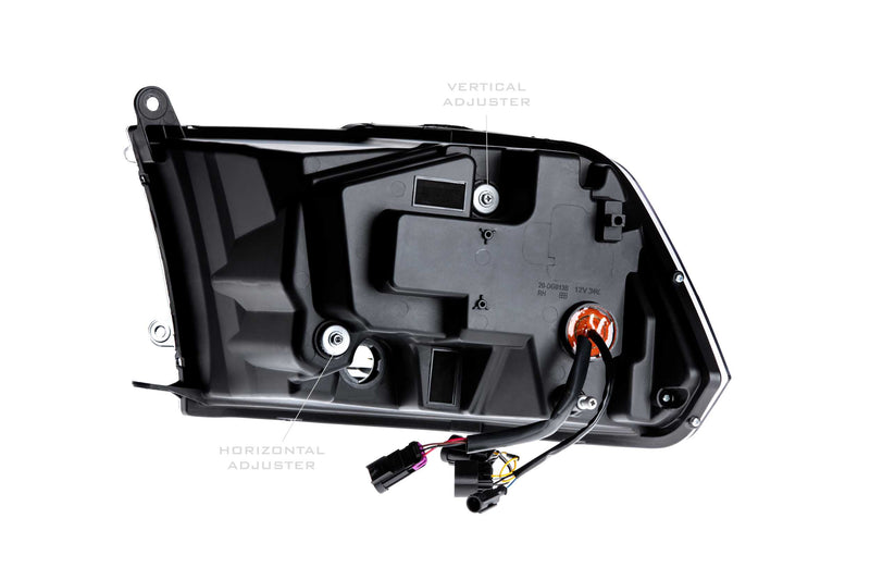 XB Hybrid LED Headlights: Dodge Ram (09-18) (Pair / ASM)