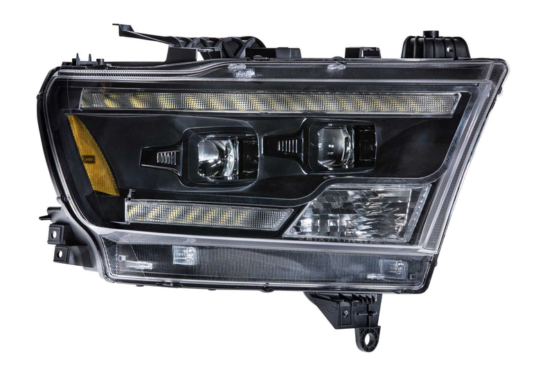 XB Hybrid LED Headlights: Dodge Ram 1500 (19+) (Pair / ASM)