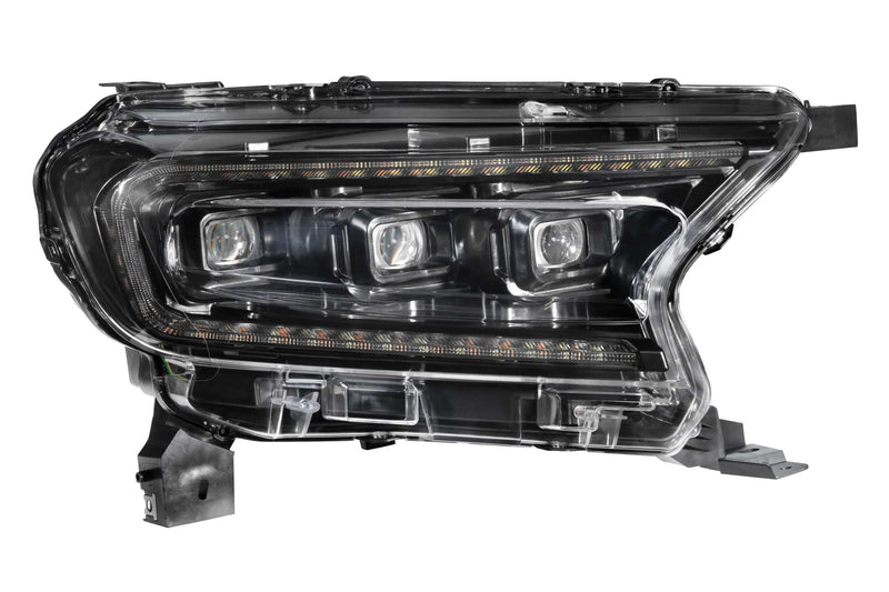 XB LED Headlights: Ford Ranger (19-21) (Pair / ASM)