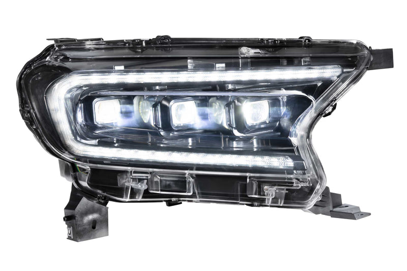 XB LED Headlights: Ford Ranger (19-21) (Pair / ASM)
