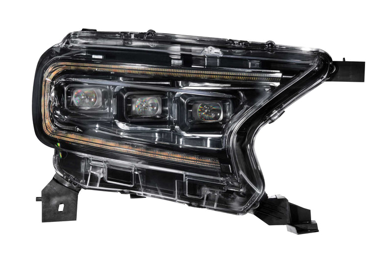 XB LED Headlights: Ford Ranger (19-21) (Pair / ASM)