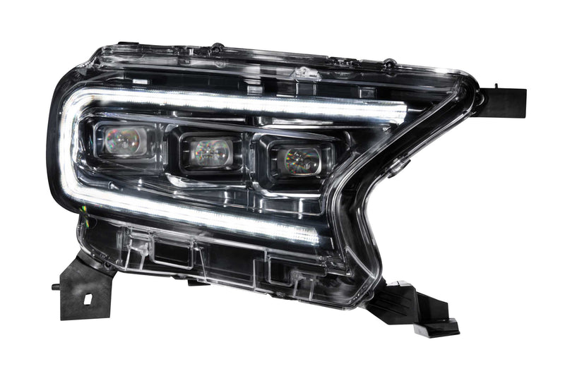 XB LED Headlights: Ford Ranger (19-21) (Pair / ASM)