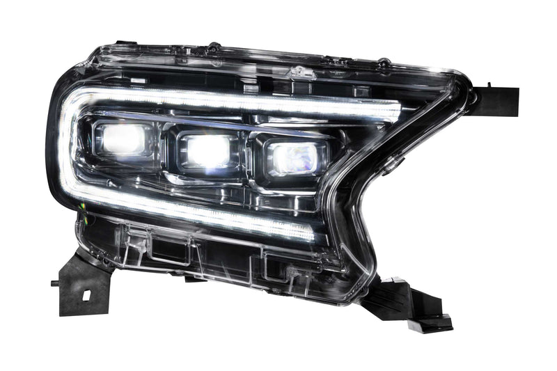 XB LED Headlights: Ford Ranger (19-21) (Pair / ASM)