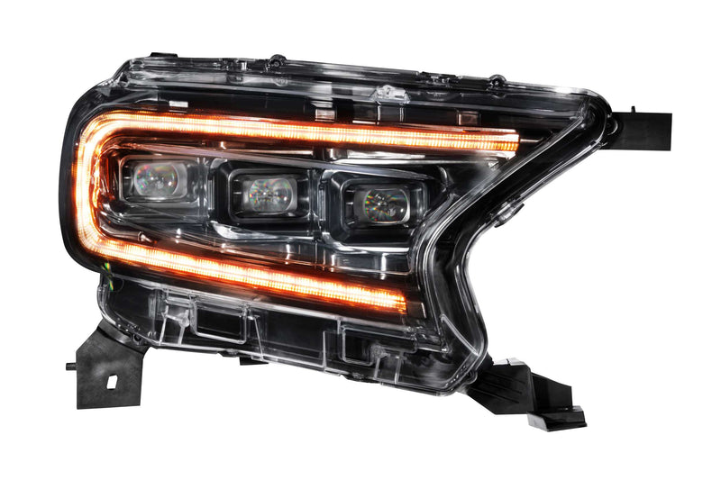 XB LED Headlights: Ford Ranger (19-21) (Pair / ASM)