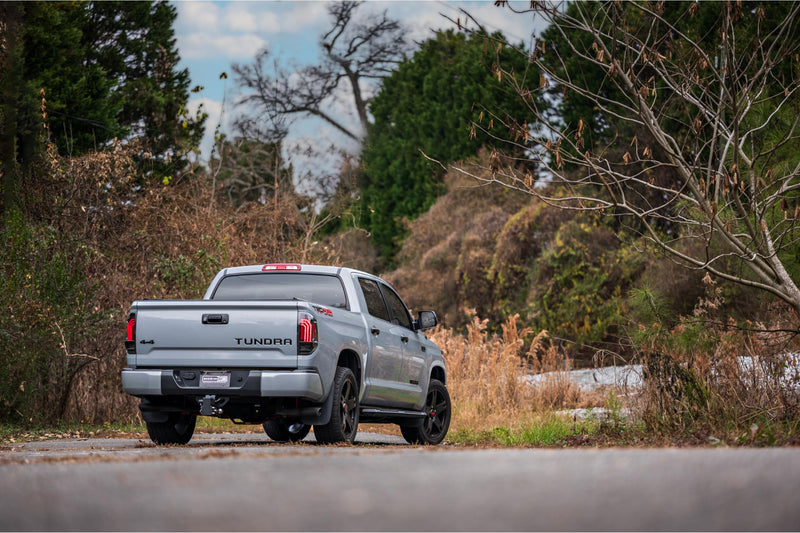 XB LED Tail Lights: Toyota Tundra (14-21) (Pair / Black)
