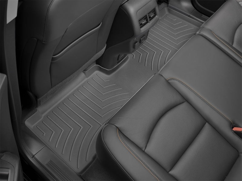 WeatherTech 2021+ Hyundai Santa Fe Hybrid Rear FloorLiner - Black