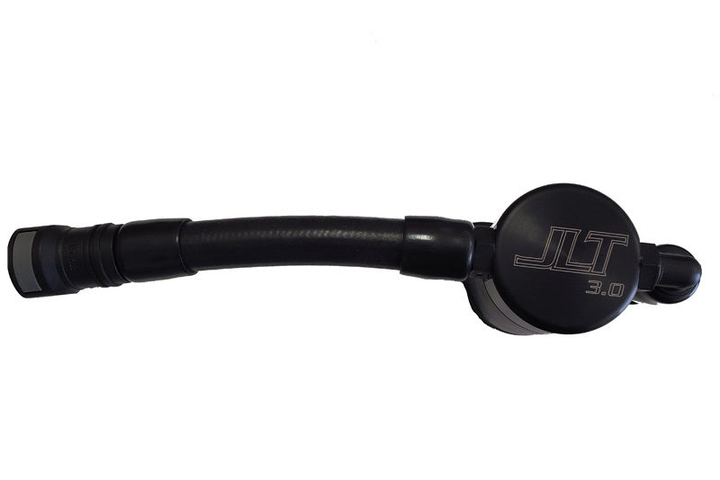 JLT 05-10 Ford Mustang GT Driver Side Oil Separator 3.0 V2 - Black Anodized
