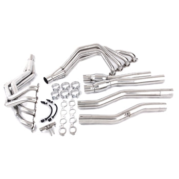 TSP 2014+ Corvette 6.2L LT1/LT4 Stingray & Z06 1-7/8" Long Tube Headers & Catted X-Pipe Package
