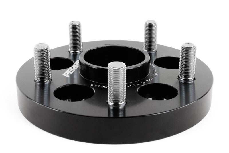 PERRIN Subaru/Toyota/Scion 20mm Wheel Adapter (Bolt-On Type) 5x100 to 5x114.3 w/56mm Hub - Pair