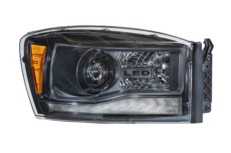 XB Hybrid LED Headlights: Dodge Ram (06-08) (Pair / ASM)