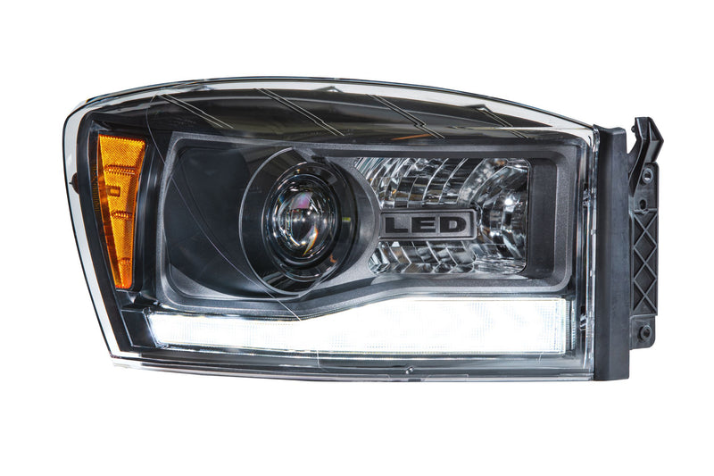 XB Hybrid LED Headlights: Dodge Ram (06-08) (Pair / ASM)