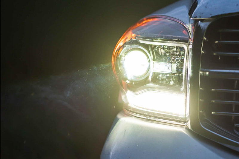 XB Hybrid LED Headlights: Dodge Ram (06-08) (Pair / ASM)
