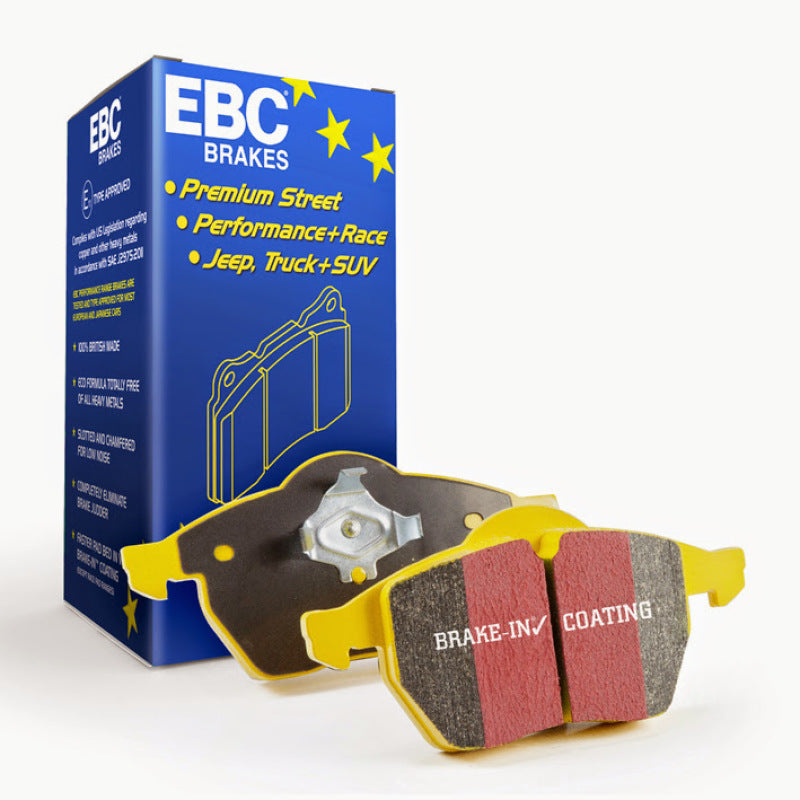 EBC 13-17 Ford Fiesta ST 1.6 Turbo Yellowstuff Front Brake Pads
