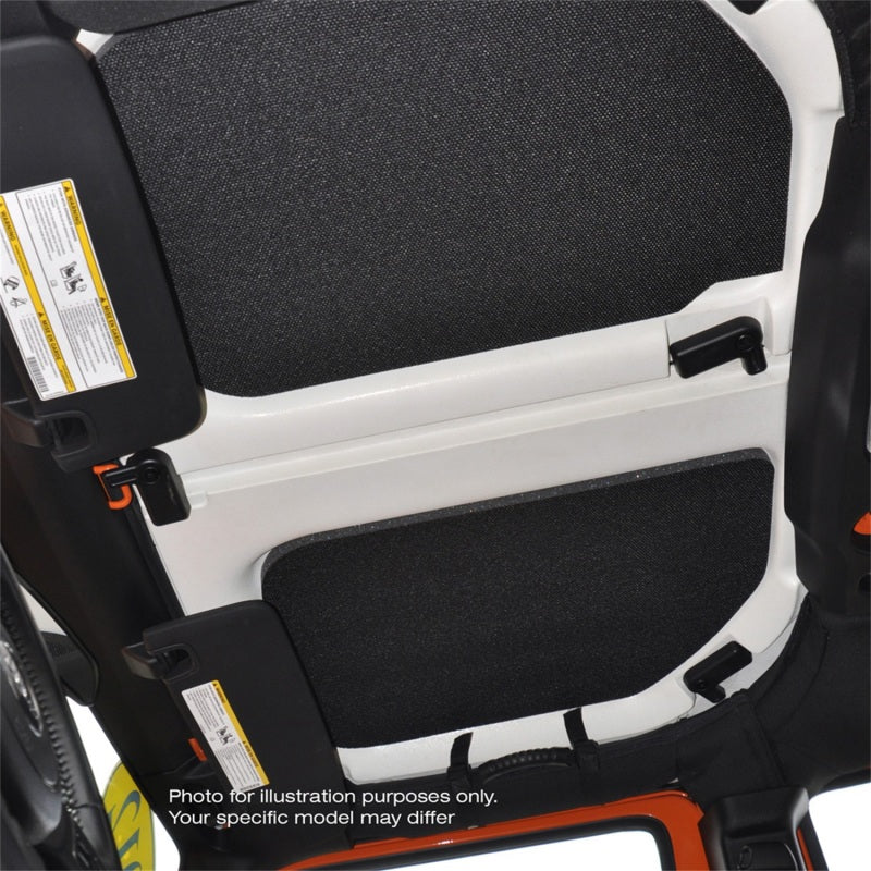 DEI 04-06 Jeep Wrangler LJ Unlimited Headliner Complete Kit - Black