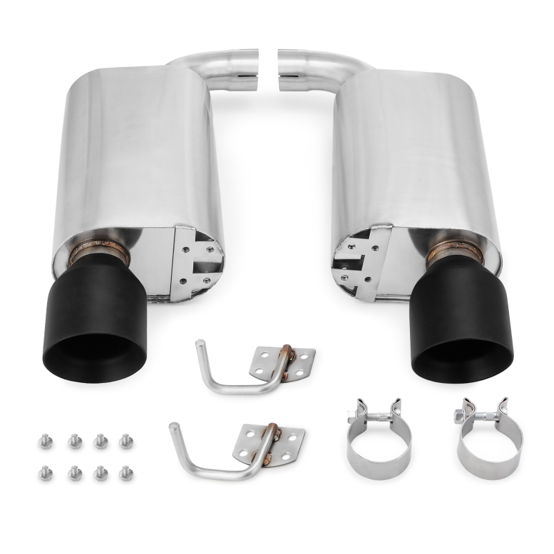 Mishimoto 2015+ Ford Mustang GT Street Axleback Exhaust w/ BlackTips (CLOSE OUT)