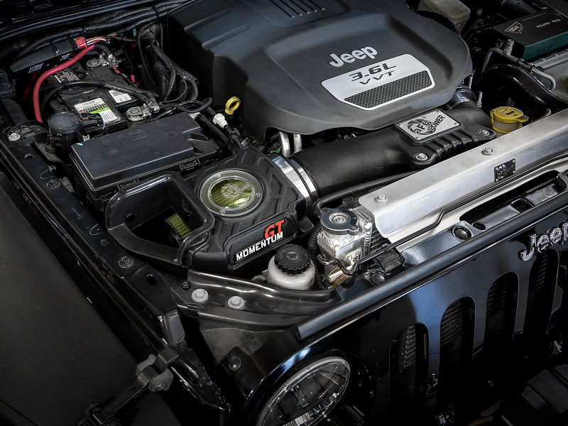 aFe Momentum GT Pro GUARD 7 Cold Air Intake System 12-18 Jeep Wrangler JK V6 3.6L
