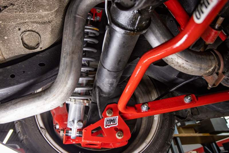 UMI Performance 64-72 GM A-Body Rear Coilover Brackets Bolt In (175LB Spring Rate) 4057-175 (CLOSE OUT)
