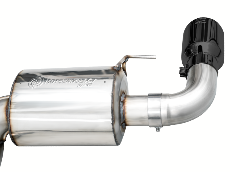 AWE 19-23 BMW 330i / 21-23 BMW 430i Base G2X Touring (Excl. Conv) Axle-Back Exhaust - Diamond Black