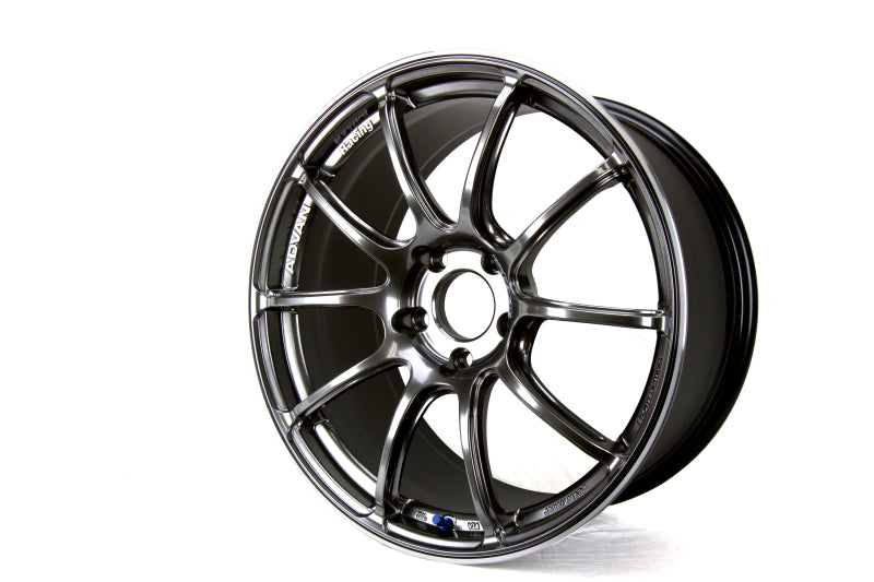 Advan RZII 18x10.0 +35 5x114.3 Racing Hyper Black Wheel