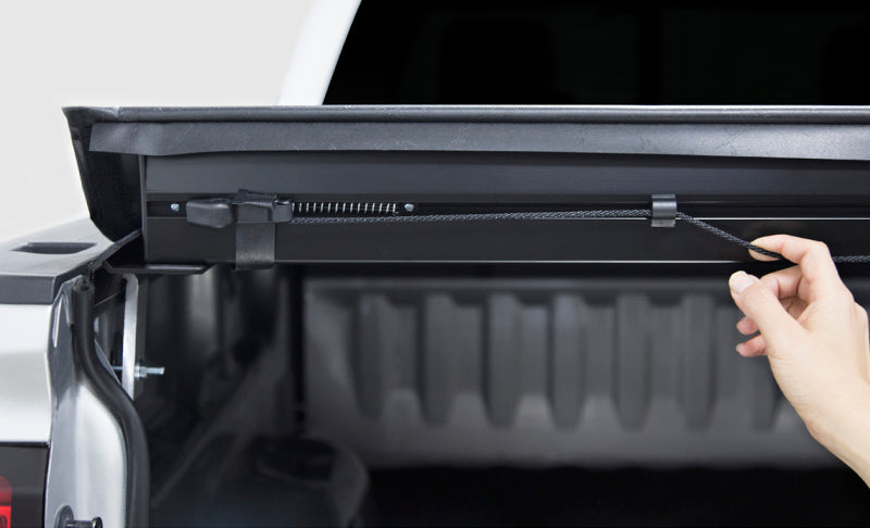Access Lorado 2022+ Rivian R1T 4ft 6in Bed (w/ OEM Tonneau Track) Lorado Roll-Up Cover