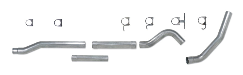 Diamond Eye KIT 4in Catback Single SS: 03-07 FORD 6.0L F250/F350