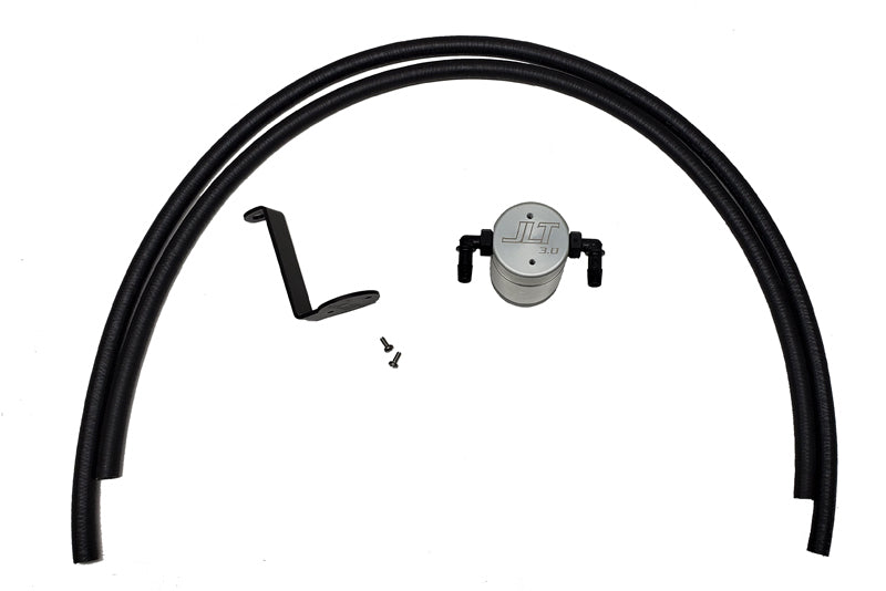 JLT 05-12 Nissan Pathfinder 4.0L Passenger Side Oil Separator 3.0 - Clear Anodized