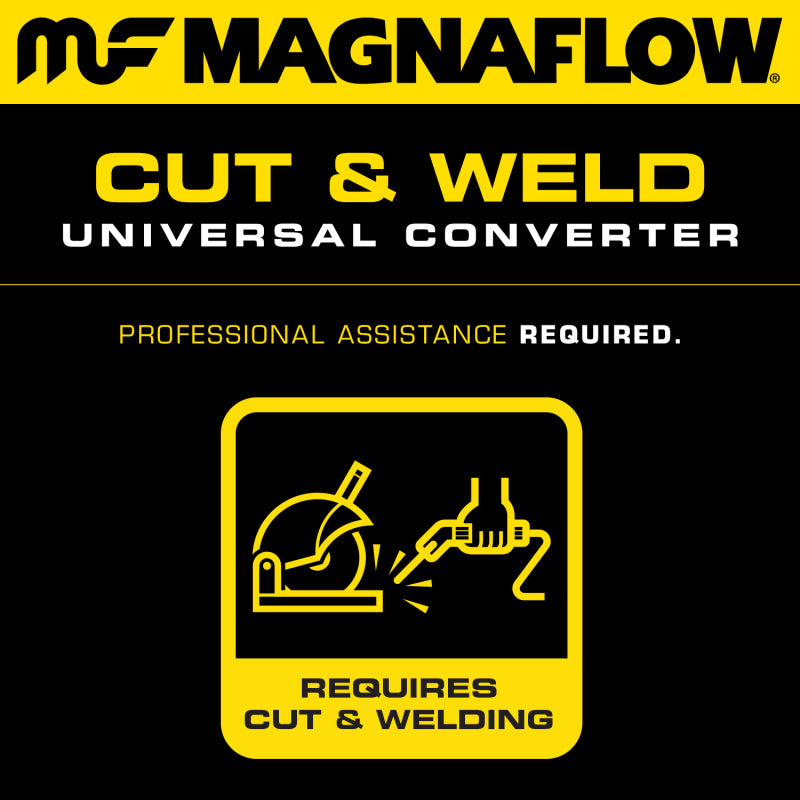 MagnaFlow Universal Catalytic Converter 1.75 FED