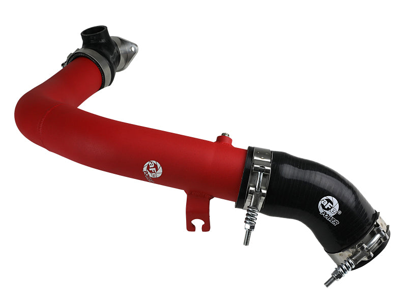 aFe BladeRunner 2.5in Aluminum Hot Side Charge Pipe 15-20 Subaru WRX 2.0T - Red