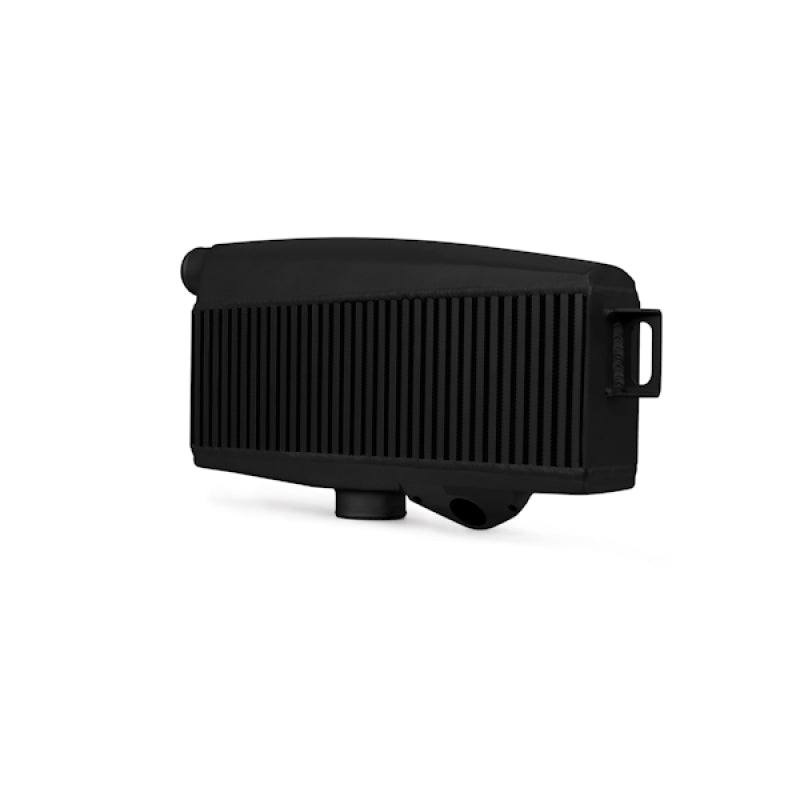 Mishimoto Subaru 02-07 WRX/04-07 STi Top-Mount Intercooler Kit - Powder Coated Black &amp; Blue Hoses