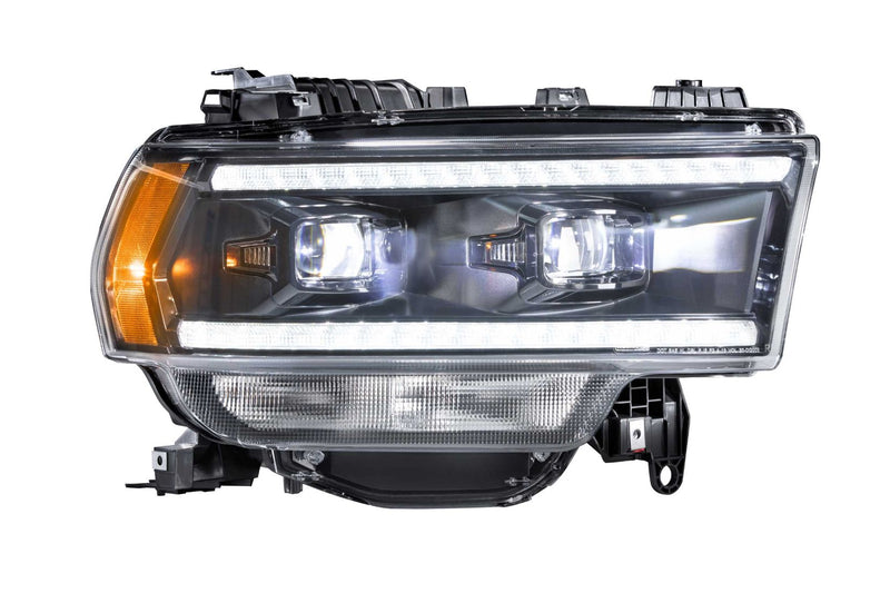 XB Hybrid LED Headlights: Dodge Ram HD (2019+) (Pair / ASM)