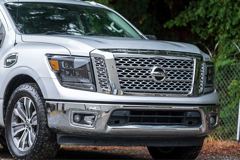 XB LED Headlights: Nissan Titan (16-20) (Pair / ASM)
