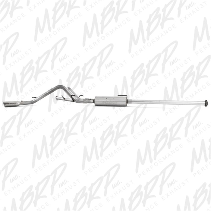 MBRP 05-13 Toyota Tacoma 4.0L EC/CC AL Dual Split Side Cat Back Exhaust