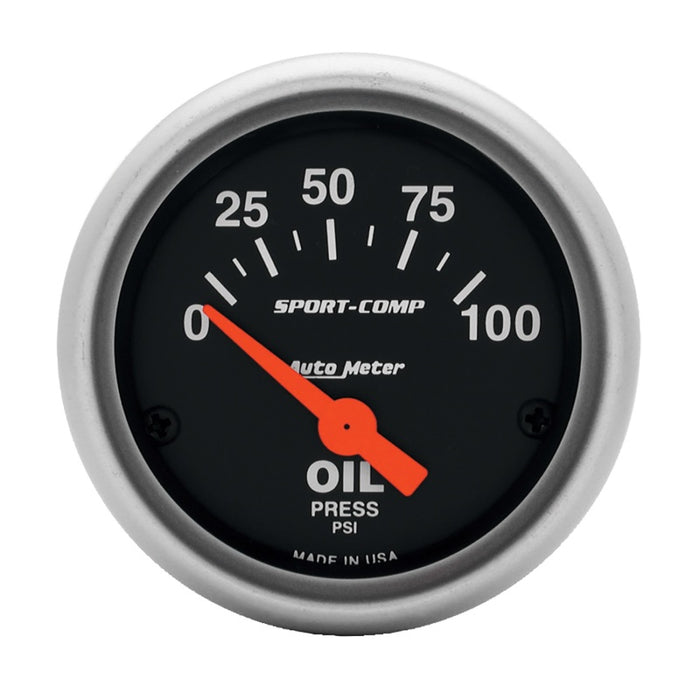 Autometer Sport-Comp 67-68 Camaro/Firebird Dash Kit 6pc Tach / MPH / Fuel / Oil / WTMP / Volt