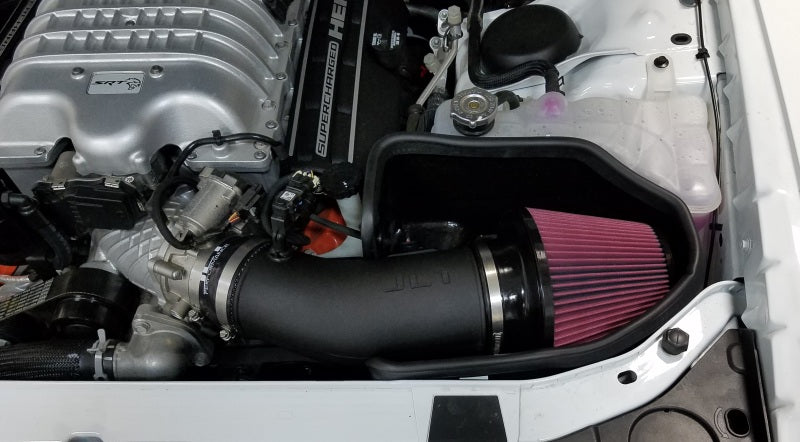 JLT 15-20 Dodge Charger 6.2L / 15-18 Dodge Challenger Hellcat 6.2L Cold Air Intake Kit w/Red Filter
