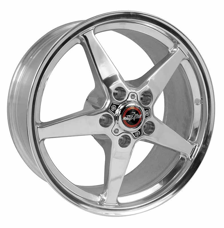 Race Star 92 Drag Star 17x10.50 5x4.75bc 7.00bs Direct Drill Polished Wheel