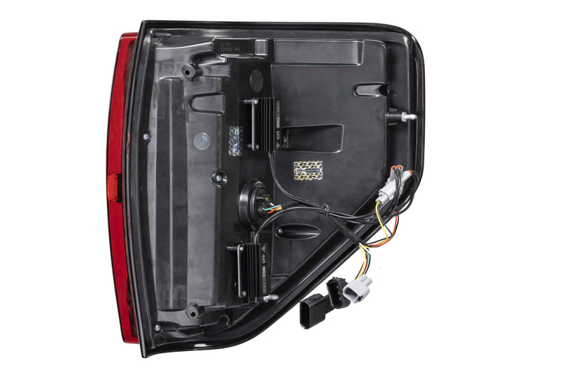 XB LED Tail Lights: Ford F150 (09-14) (Pair / Red)