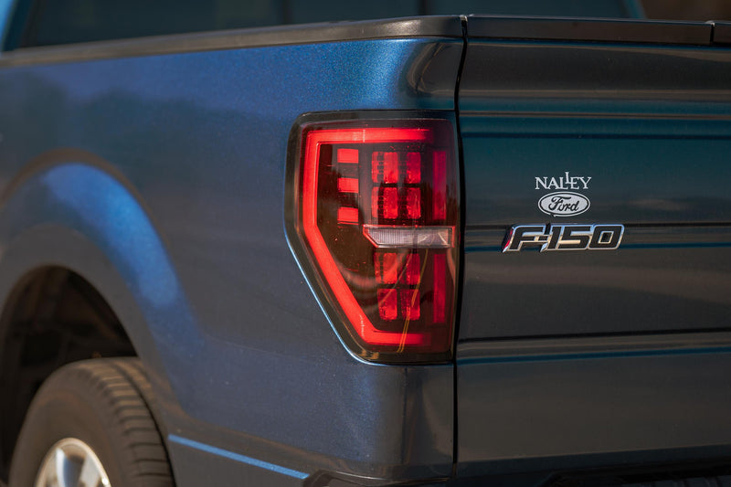 XB LED Tail Lights: Ford F150 (09-14) (Pair / Red)