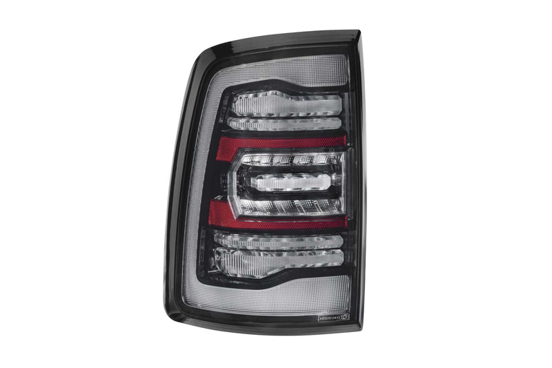 XB LED Tail Lights: Dodge Ram (09-18) (Pair / Smoked) (Gen 2)