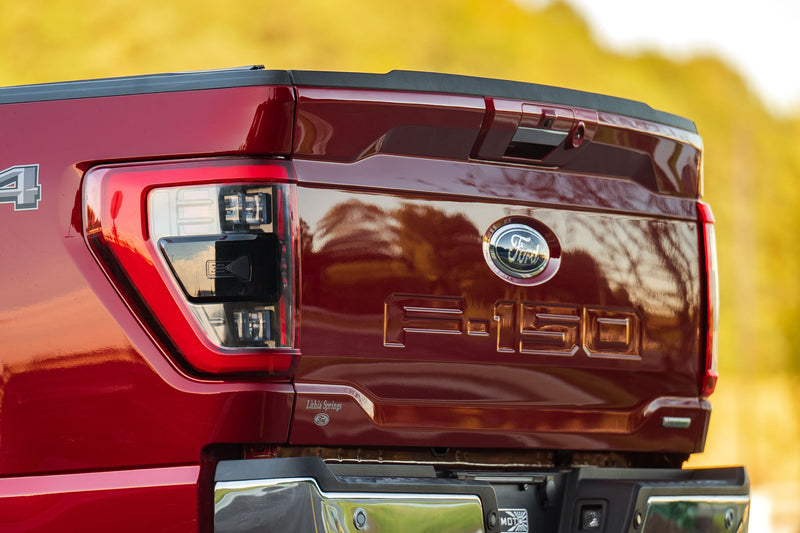 XB LED Tail Lights: Ford F150 (2021+) (Pair / BLIS / Smoked)