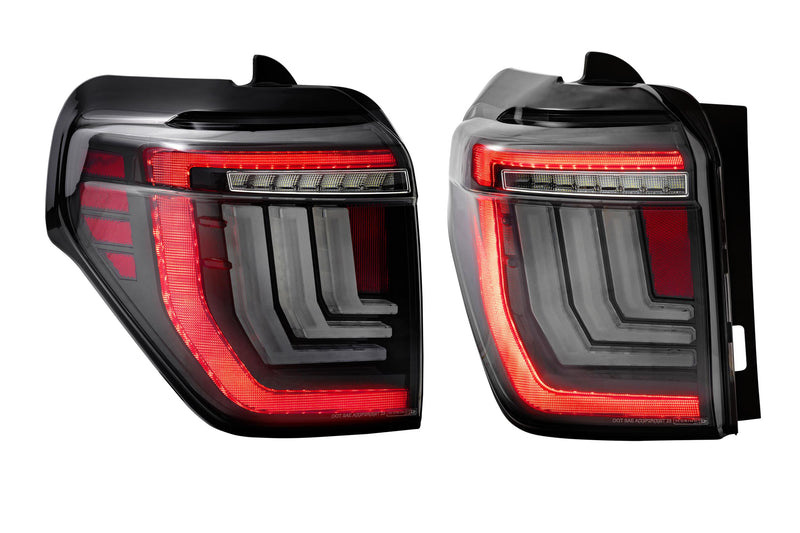 XB LED Tail Lights: Toyota 4Runner (10-23) (Pair / Smoked) (Gen 2)