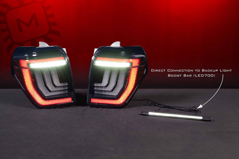 XB LED Tail Lights: Toyota 4Runner (10-23) (Pair / Smoked) (Gen 2)