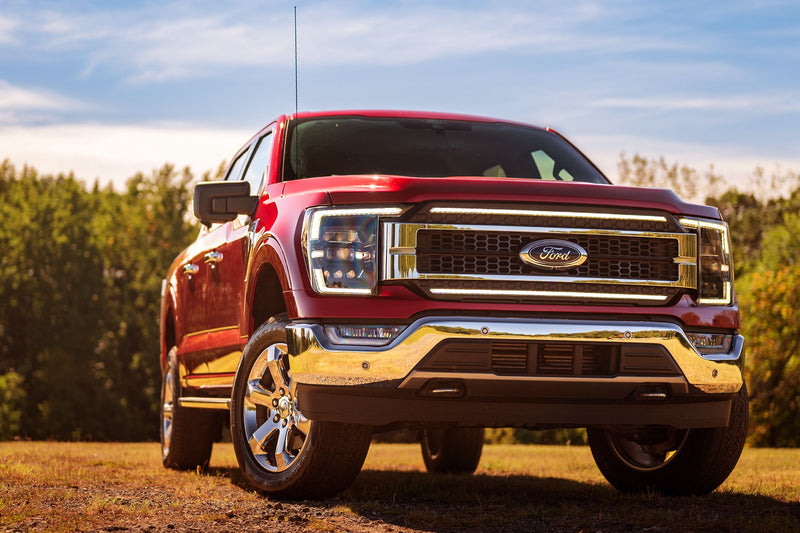 XBG LED Grille: Ford F150 (2021+) (Unfinished / White DRL)