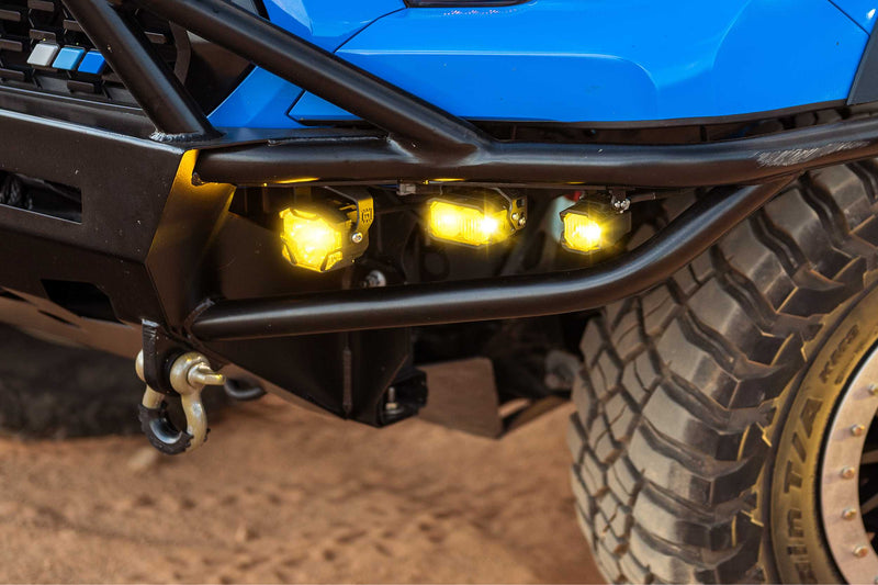 Morimoto 1Banger HXB LED Pod (Flood / Yellow)(Pair)