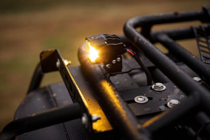 Morimoto 1Banger HXB LED Pod (Spot / Yellow)(Pair)