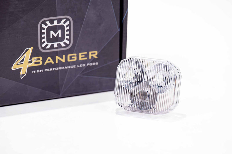 Morimoto 4Banger Replacement Lens (White / Wide)