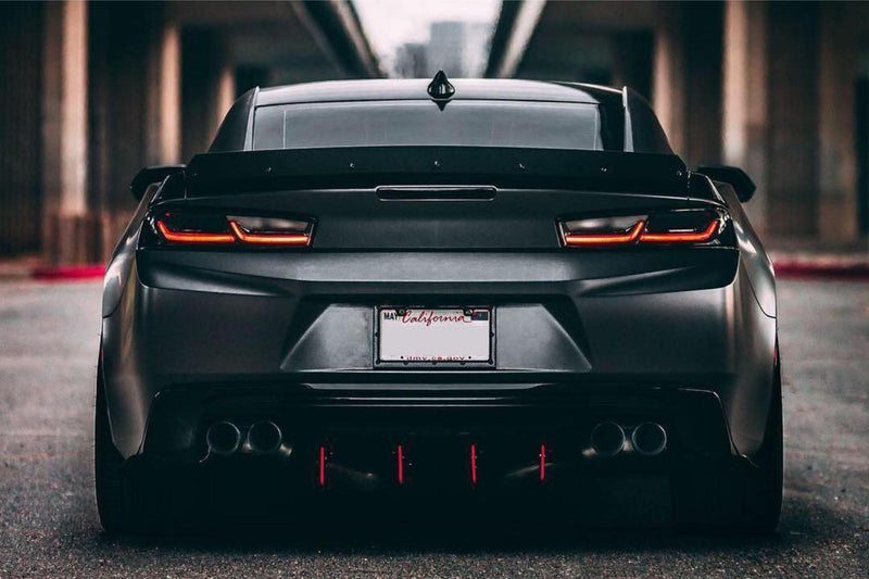 XB LED Tail Lights: Chevrolet Camaro (14-15) (Pair / Red)