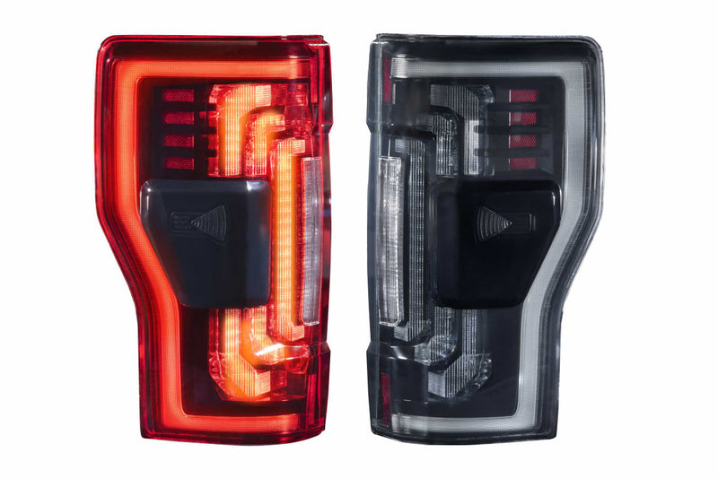 XB LED Headlights: Ford Super Duty (2020+) (Pair / ASM Amber DRL)