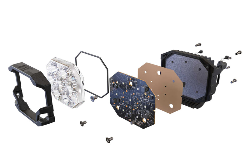 Morimoto BigBanger HXB LED Pod (Amber DRL / Combo / White)(Each)