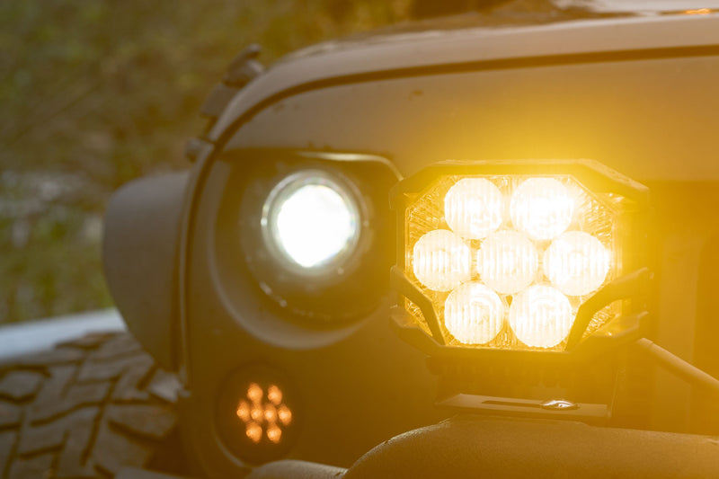 Morimoto BigBanger NCS LED Pod (Amber DRL / Combo / Yellow)(Each)